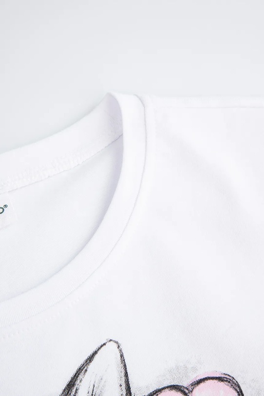 Fete Coccodrillo tricou copii WC5143220VGA alb