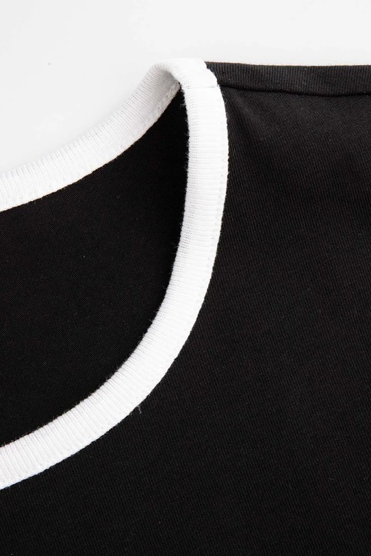 DÍVKA Dětské tričko Coccodrillo WC5143231VGA černá