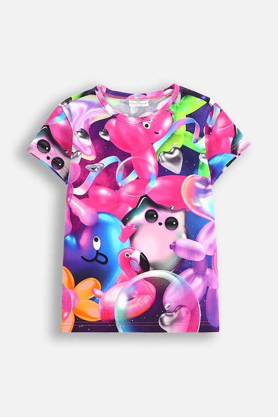 Coccodrillo tricou copii cu modele multicolor WC5143202CGK