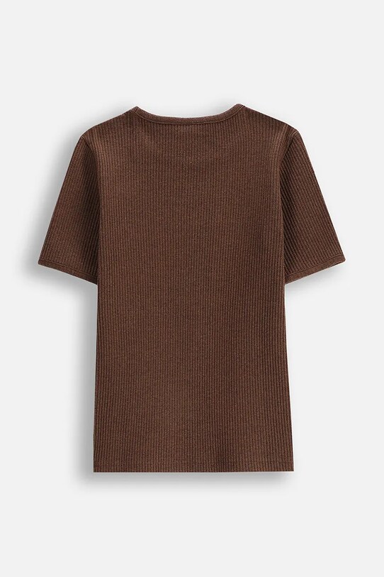 Coccodrillo tricou copii WC5143202NGJ maro SS25