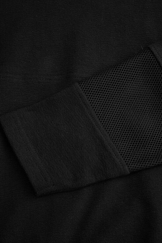 Coccodrillo longsleeve din bumbac pentru copii negru WC5143104CGJ