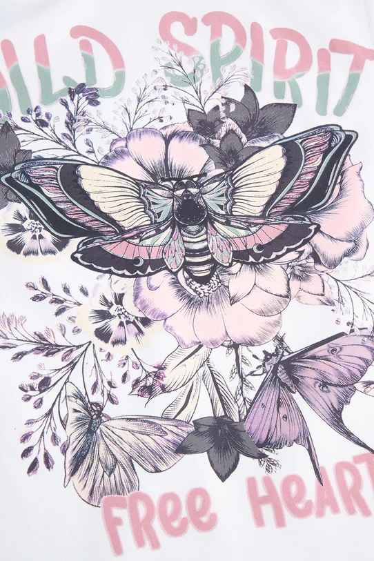 Coccodrillo t-shirt dziecięcy biały WC5143204DGJ