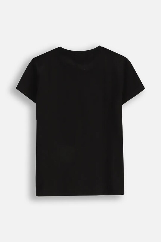 Coccodrillo t-shirt dziecięcy WC5143205RGJ czarny SS25
