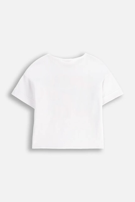Coccodrillo tricou copii WC5143201MGJ alb SS25