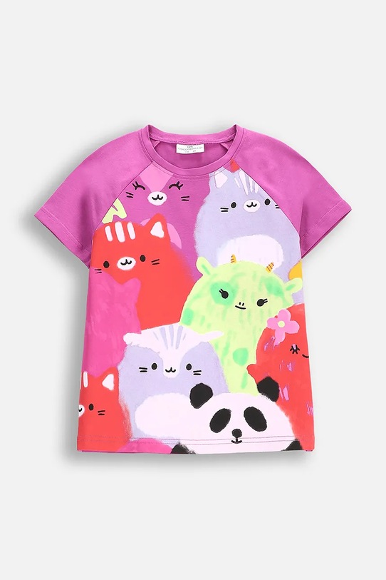 Coccodrillo tricou copii print violet WC5143203RGK