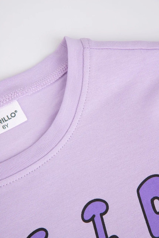 Fete Coccodrillo tricou copii WC5143202VGB violet