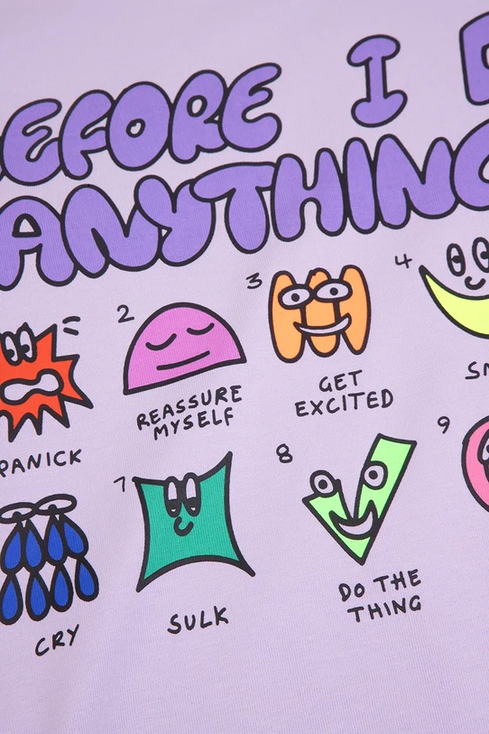 Coccodrillo tricou copii violet WC5143202VGB