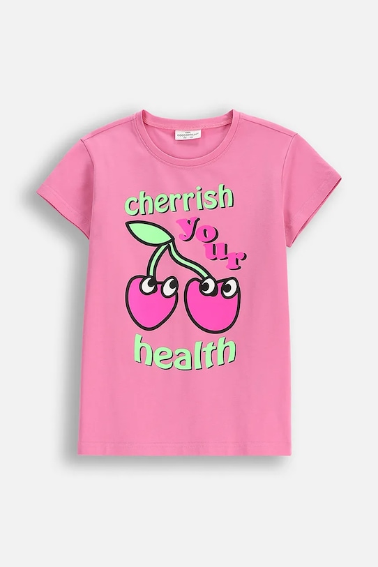 Coccodrillo tricou copii print roz WC5143203VGB