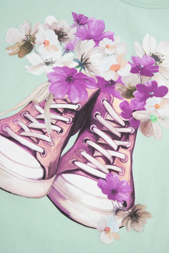 Coccodrillo t-shirt dziecięcy turkusowy WC5143221VGB