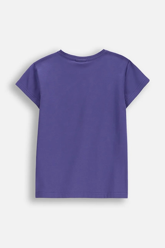 Coccodrillo t-shirt dziecięcy WC5143201VGC fioletowy SS25