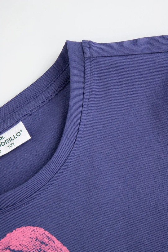 Dziewczynka Coccodrillo t-shirt dziecięcy WC5143201VGC fioletowy