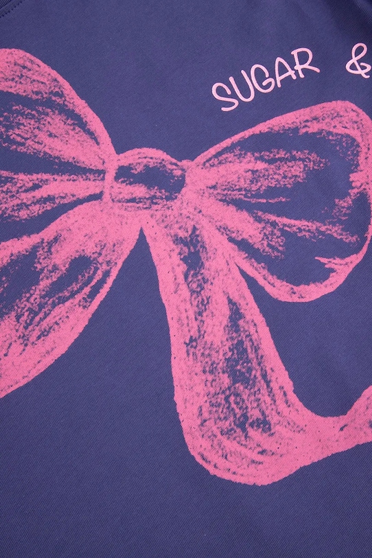 Coccodrillo t-shirt dziecięcy fioletowy WC5143201VGC