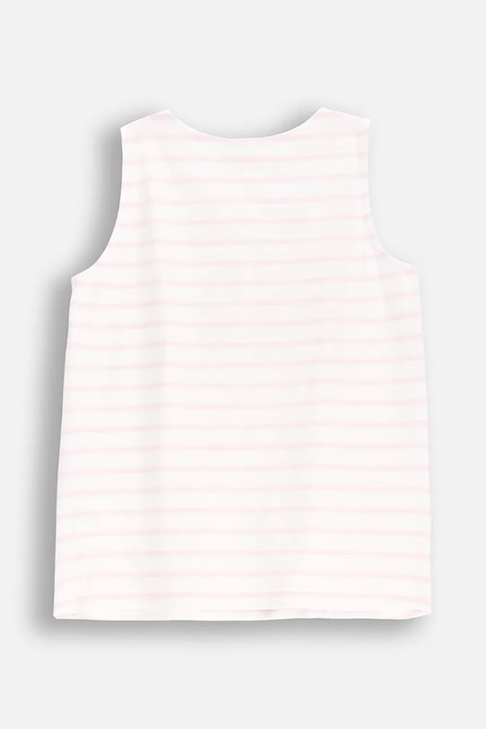 Coccodrillo top dziecięcy WC5143303VGC różowy SS25