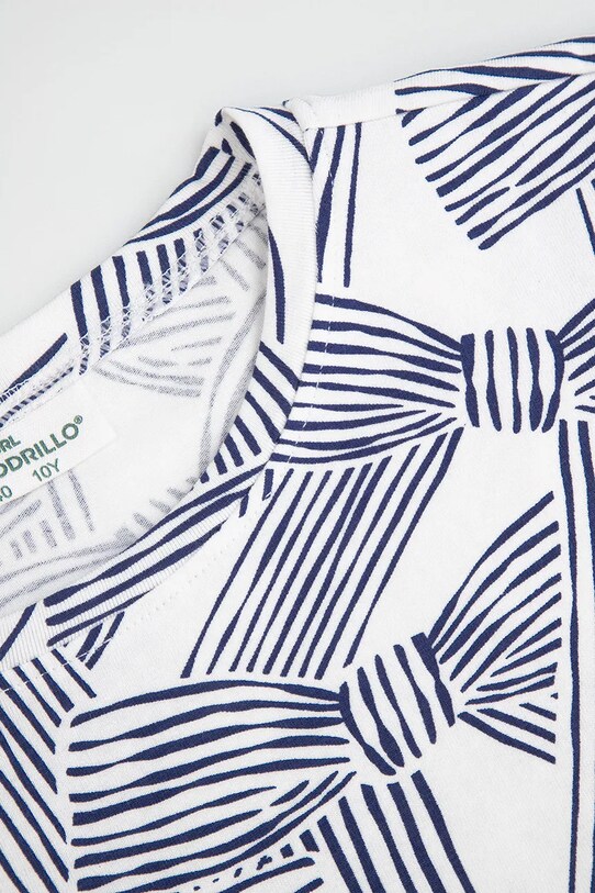 Fete Coccodrillo tricou WC5143202HGJ bleumarin