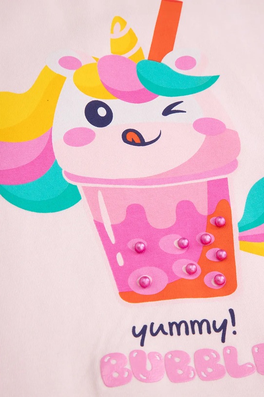 Coccodrillo t-shirt różowy WC5143201HGK