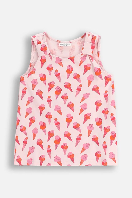 Coccodrillo tricou copii cu modele roz WC5143301HGK