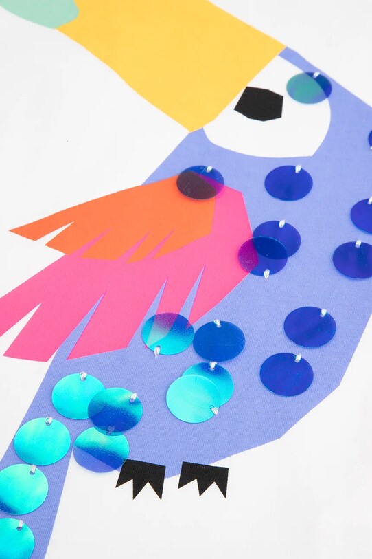 Dětské tričko Coccodrillo bílá WC5143201TGK