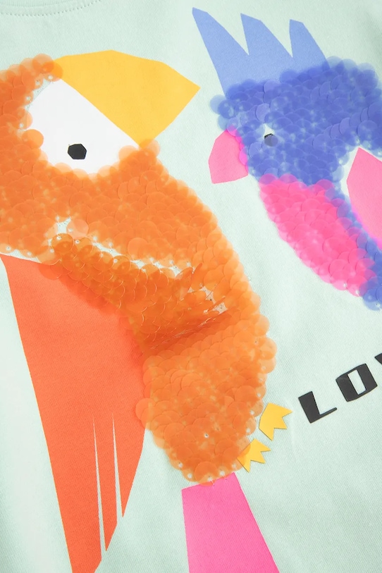 Coccodrillo t-shirt dziecięcy zielony WC5143202TGK