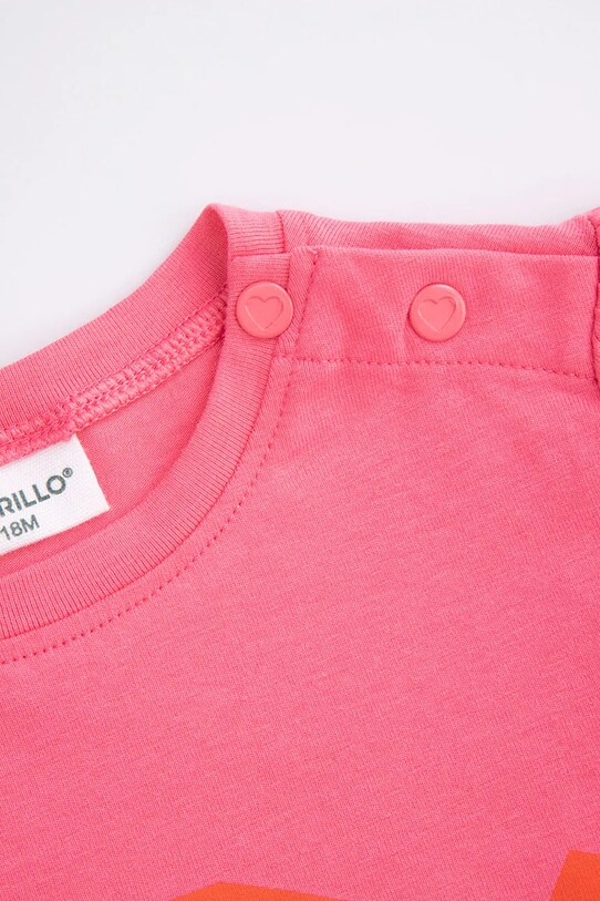 Fete Coccodrillo tricou bebe WC5143203TGN roz