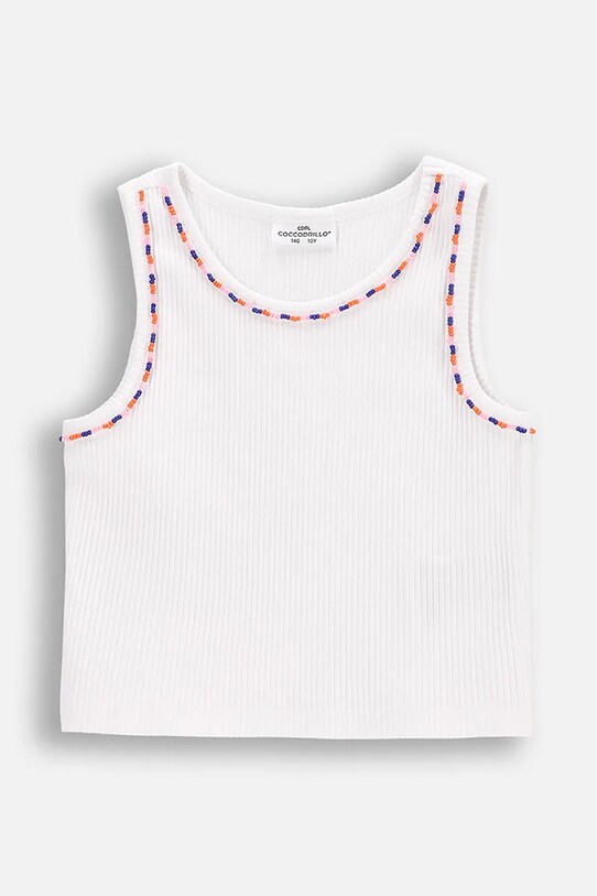 Coccodrillo t-shirt pamut fehér WC5143301FGJ