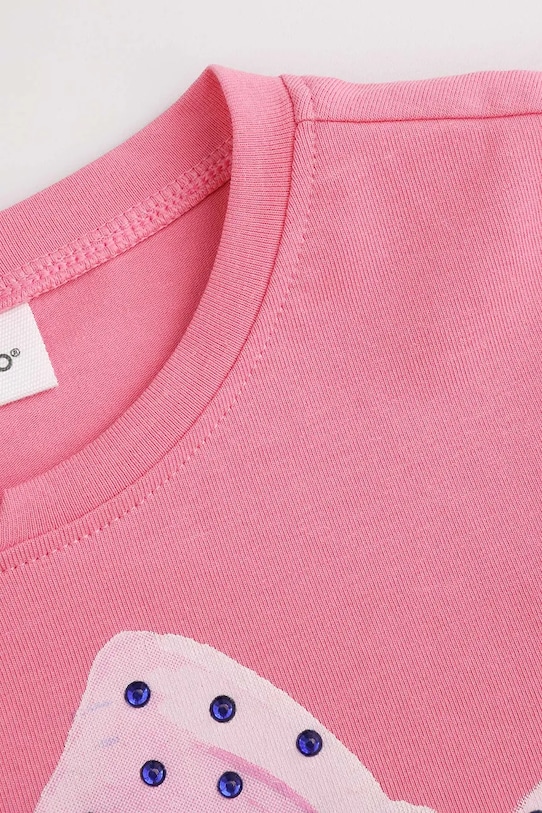 Deklice Kratka majica Coccodrillo WC5143202FGK roza