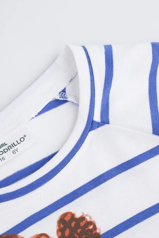 Lány Coccodrillo t-shirt WC5143203FGK fehér