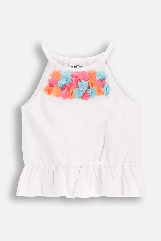Coccodrillo t-shirt pamut fehér WC5143301FGK