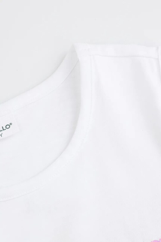 Lány Coccodrillo t-shirt WC5143204IGJ fehér