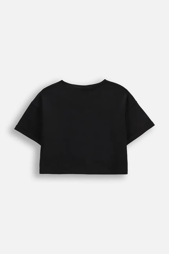 Tričko Coccodrillo WC5143207IGJ černá SS25