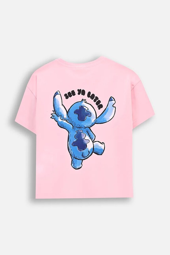 Coccodrillo t-shirt WC5143215LGD rózsaszín SS25
