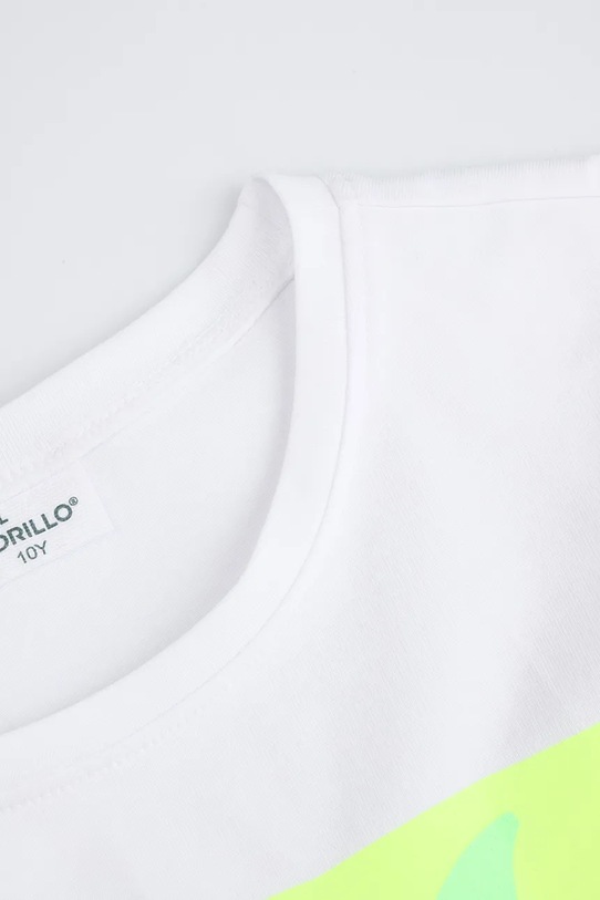 Fete Coccodrillo tricou WC5143204VGD alb
