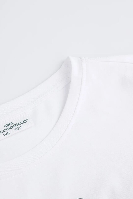 Момиче Тениска Coccodrillo WC5143208VGD бял