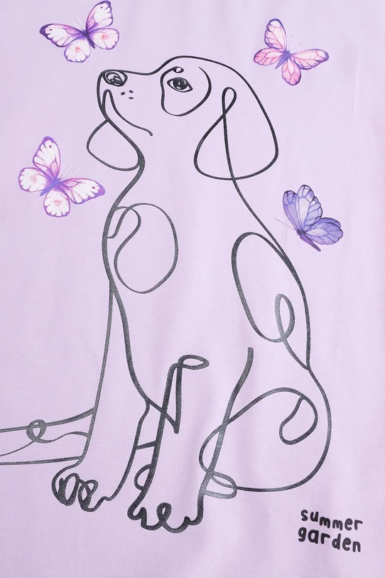 Coccodrillo t-shirt violetto WC5143218VGD