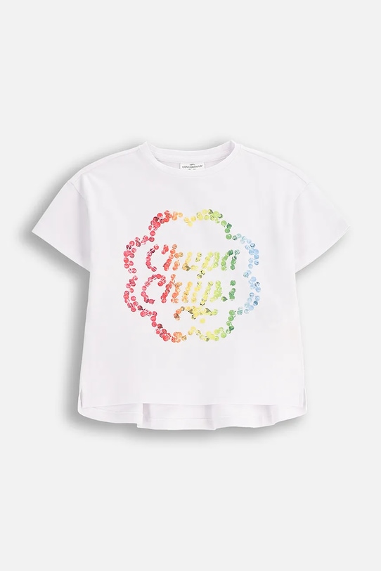 Coccodrillo tricou copii print alb WC5143202LGD