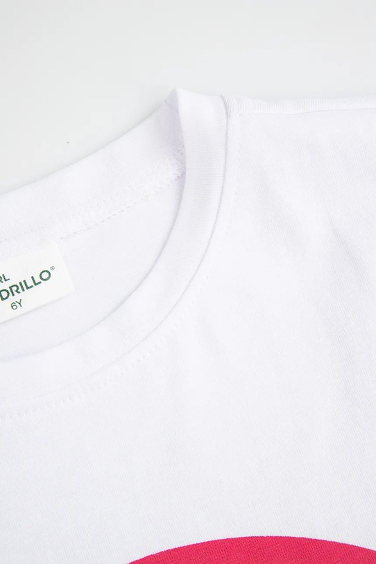 Fete Coccodrillo tricou copii WC5143204LGD alb