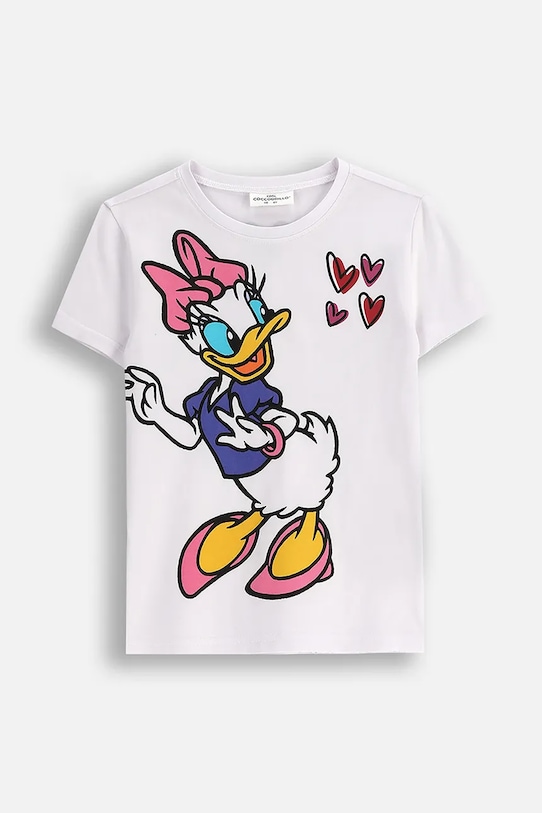 Coccodrillo tricou copii print alb WC5143206LGD