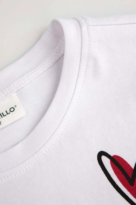 Fete Coccodrillo tricou copii WC5143206LGD alb