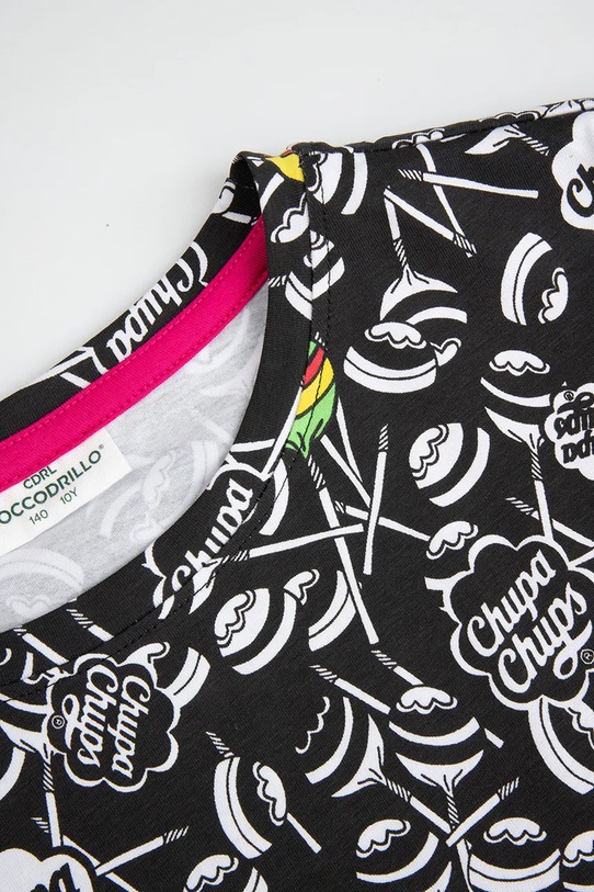 Fete Coccodrillo tricou copii WC5143211LGD negru