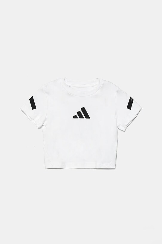 adidas gyerek pamut póló pamut fehér JD1317