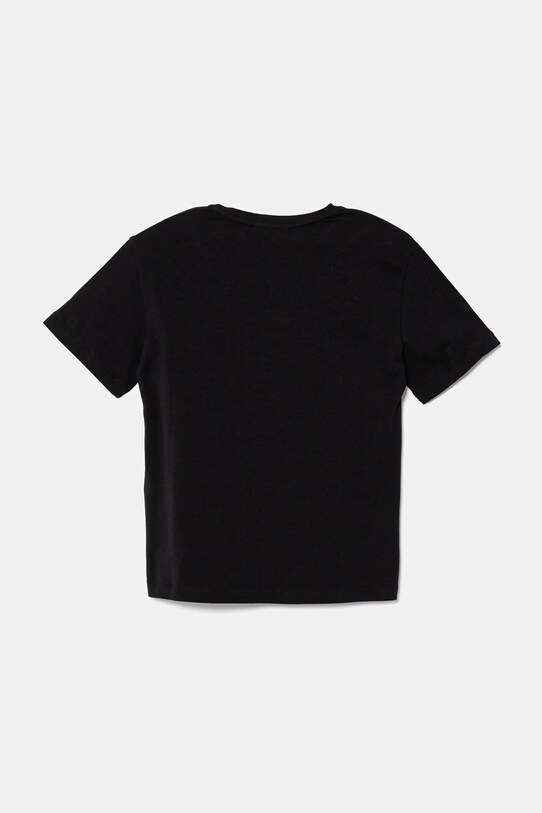 Elisabetta Franchi tricou copii EFTS228.0.JE006 negru SS25