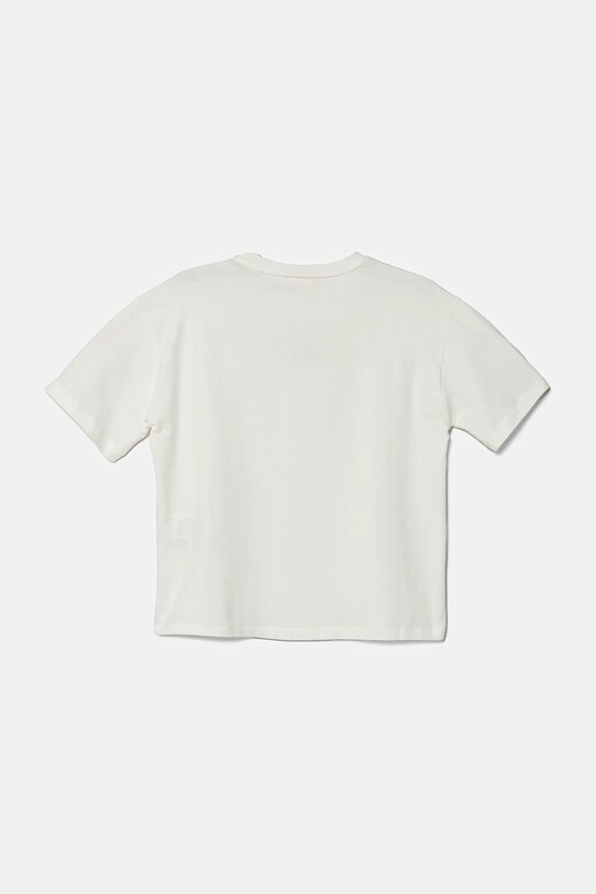 Elisabetta Franchi tricou copii EFTS233.0.JE006.140.158 alb SS25