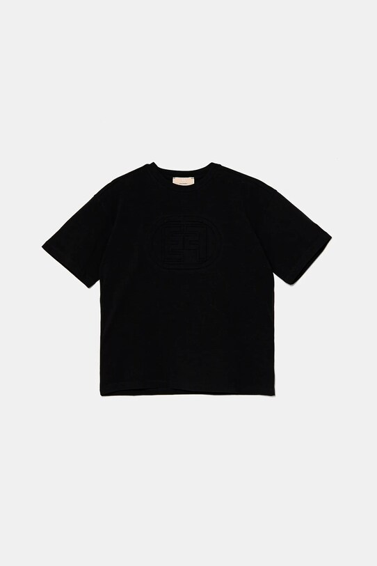 Elisabetta Franchi tricou copii uni negru EFTS233.0.JE006.140.158