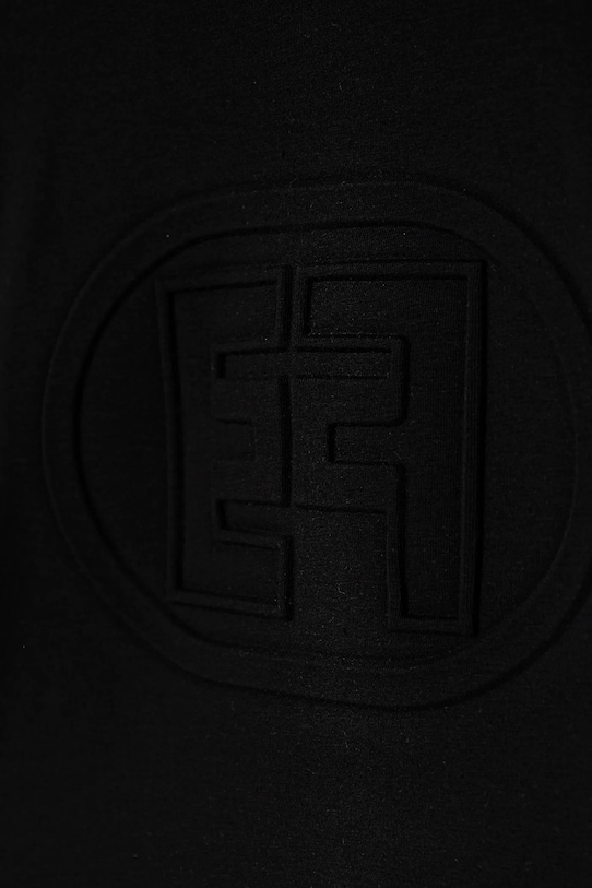 Dievča Detské tričko Elisabetta Franchi EFTS233.0.JE006.140.158 čierna