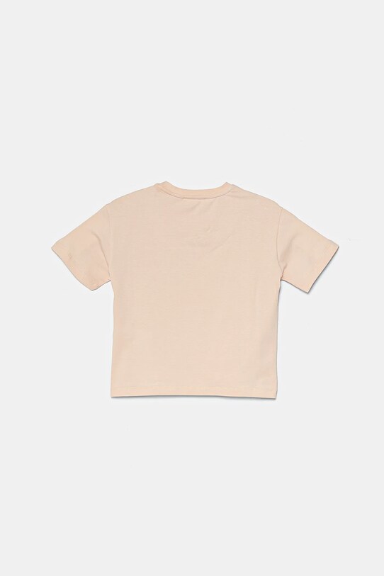 Elisabetta Franchi tricou copii EFTS233.0.JE006.98.128 bej SS25