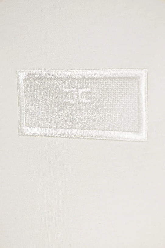 Dziewczynka Elisabetta Franchi t-shirt dziecięcy EFTS235.0.JE006.140.158 biały