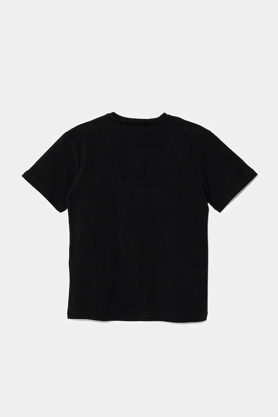 Elisabetta Franchi tricou copii EFTS235.0.JE006.140.158 negru SS25