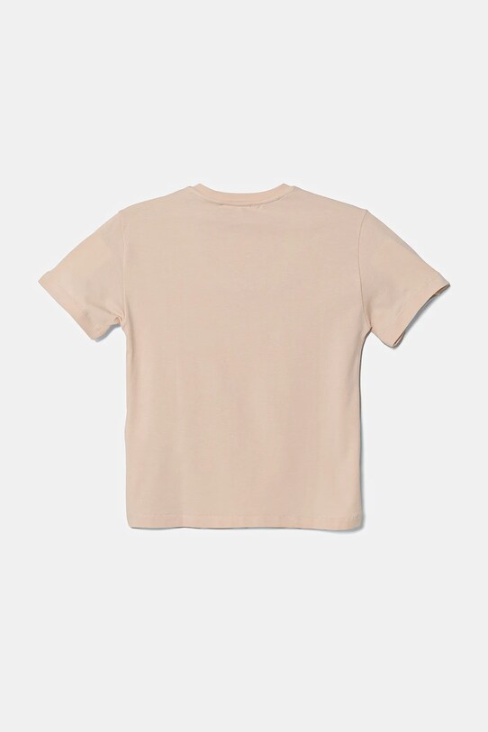 Elisabetta Franchi tricou copii EFTS235.0.JE006.98.128 bej SS25