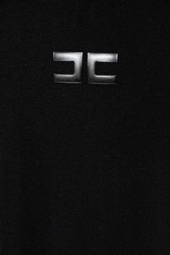 Fete Elisabetta Franchi tricou copii EFTS237.0.JE006 negru