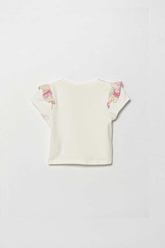 United Colors of Benetton tricou copii 3P4ZG10IV.P.Seasonal bej SS25