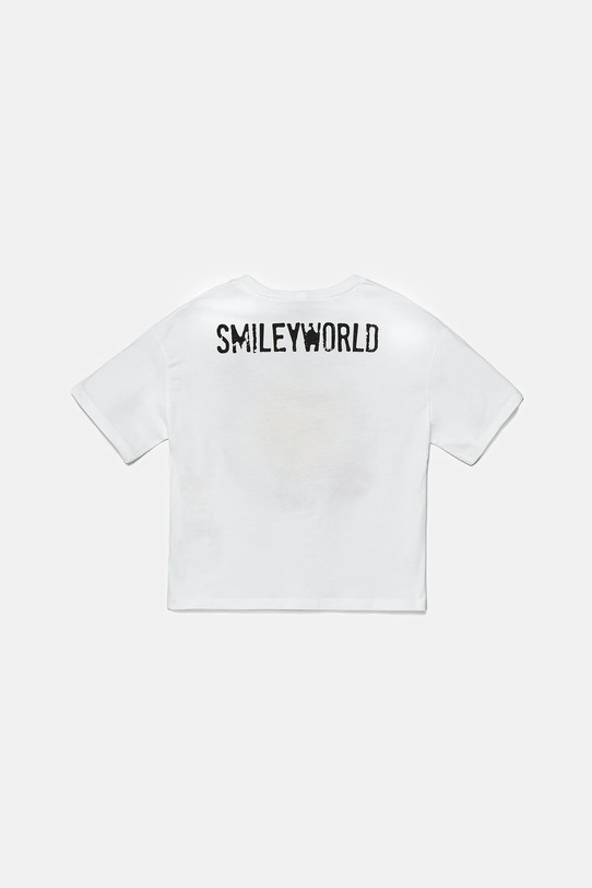 United Colors of Benetton t-shirt bawełniany dziecięcy 3I1XC10NQ.G.Seasonal biały SS25